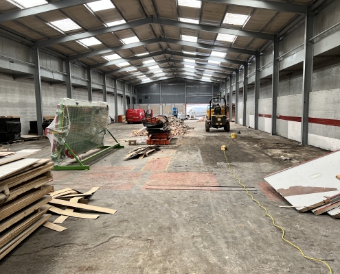 New Premises allowing VH Surfaces to become an even bigger Solid Surface Fabricator